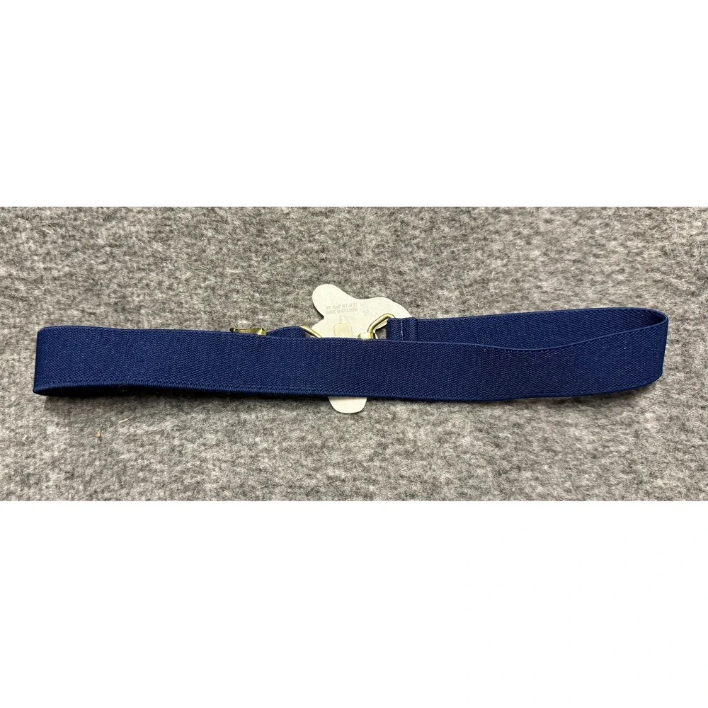 Vintage LEE Disney Mickey Mouse Donald Duck Elastic Cinch Belts Set of 2